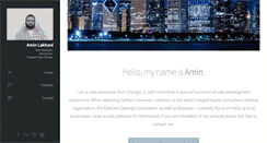 Desktop Screenshot of aminlakhani.com